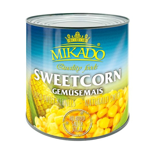 Korda - Mikado Tinned Sweetcorn 2.15kg