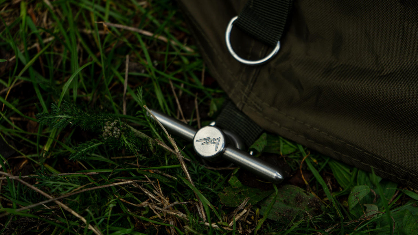 Summit - Stainless Steel Bivvy Pegs (Pk of 5)