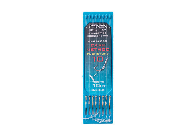 Drennan - 4” Plate Carp Method Hand Tied Hooklengths