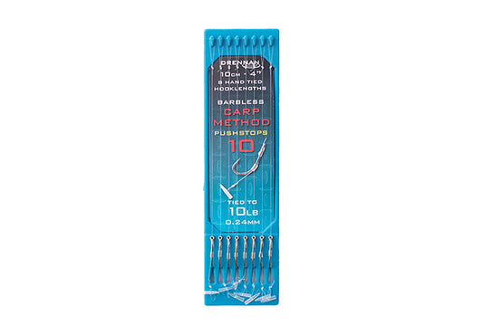 Drennan - 4” Plate Carp Method Hand Tied Hooklengths