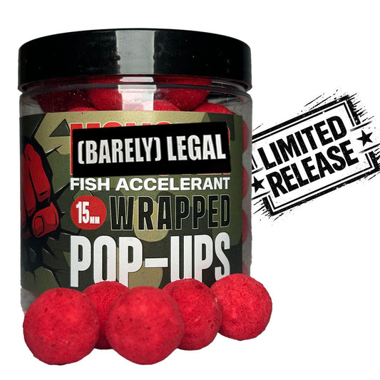 Fjuka - Carp Fish Accelerant Wrapped Pop Ups 15mm