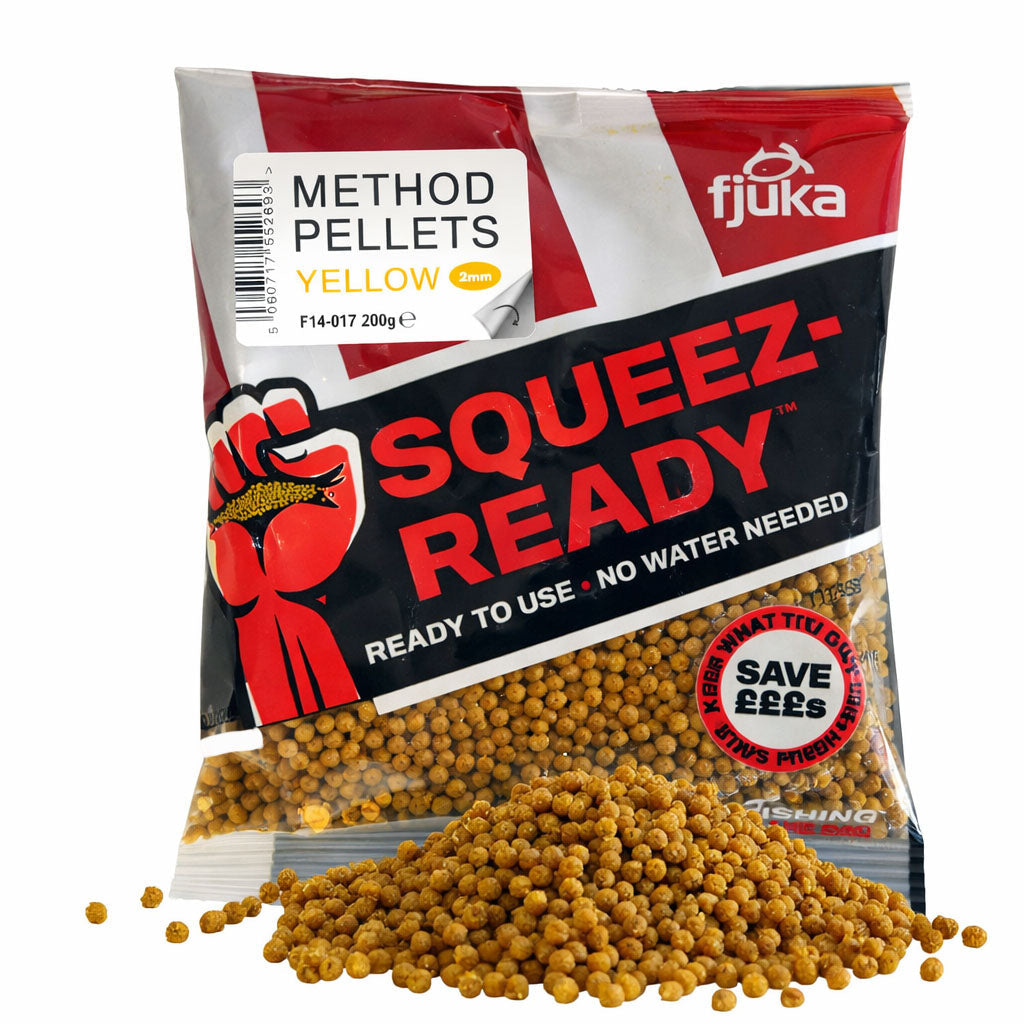 Fjuka - Squeez-Ready Coloured Method Pellets 2mm 1kg