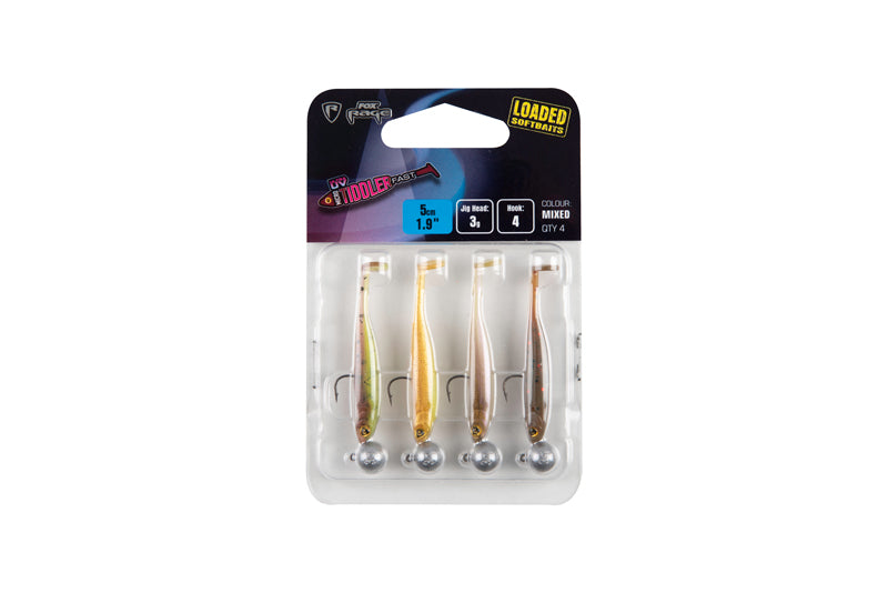 Fox Rage - Ultra UV Micro Tiddler Fast Loaded Softbaits
