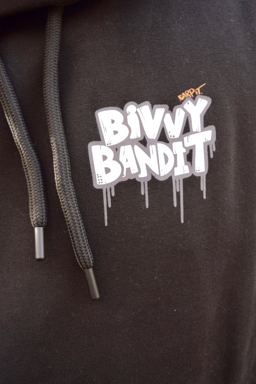 Carp It - Bivvy Bandit Hoodie Black