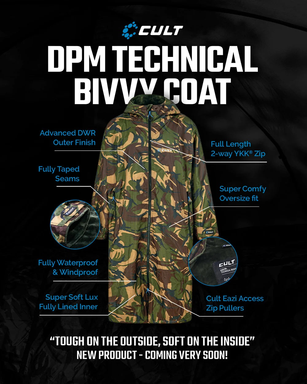 CULT - DPM Technical Bivvy Coat