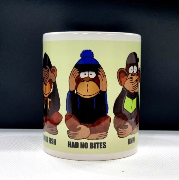 The Squirrels Nuts -  Camo Paracord Handle White Mugs