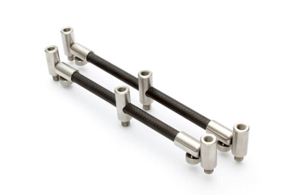 Nbrice - 3 Rod Stainless Carbon Snag Single Bar 10”