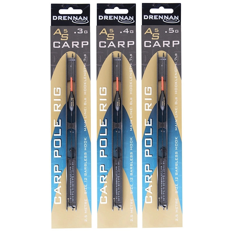 Drennan - AS5 Carp Pole Rigs