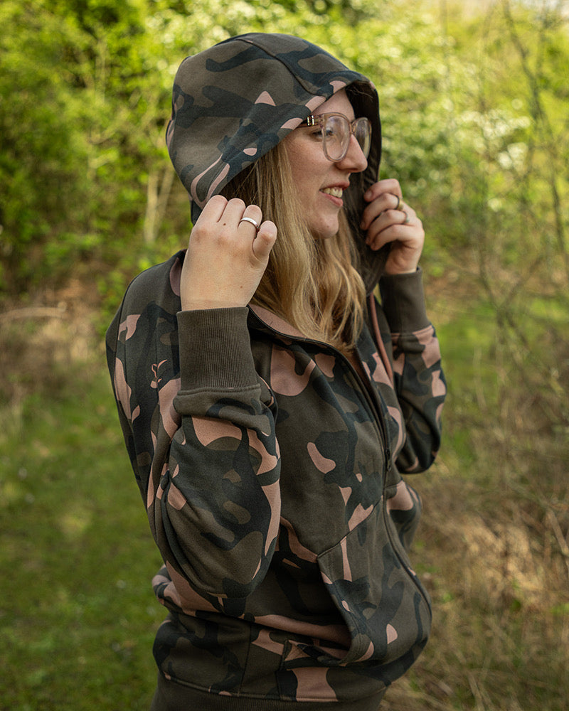 Fox - Women’s Camo Zipped Hoody