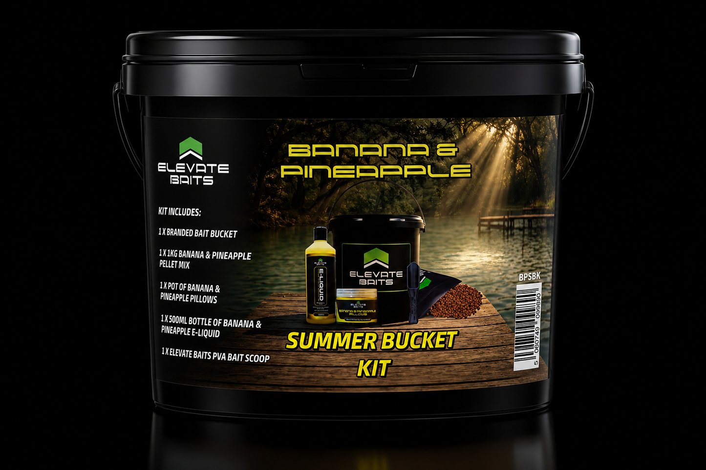 Elevate Baits - Banana & Pineapple Summer Bucket Kit