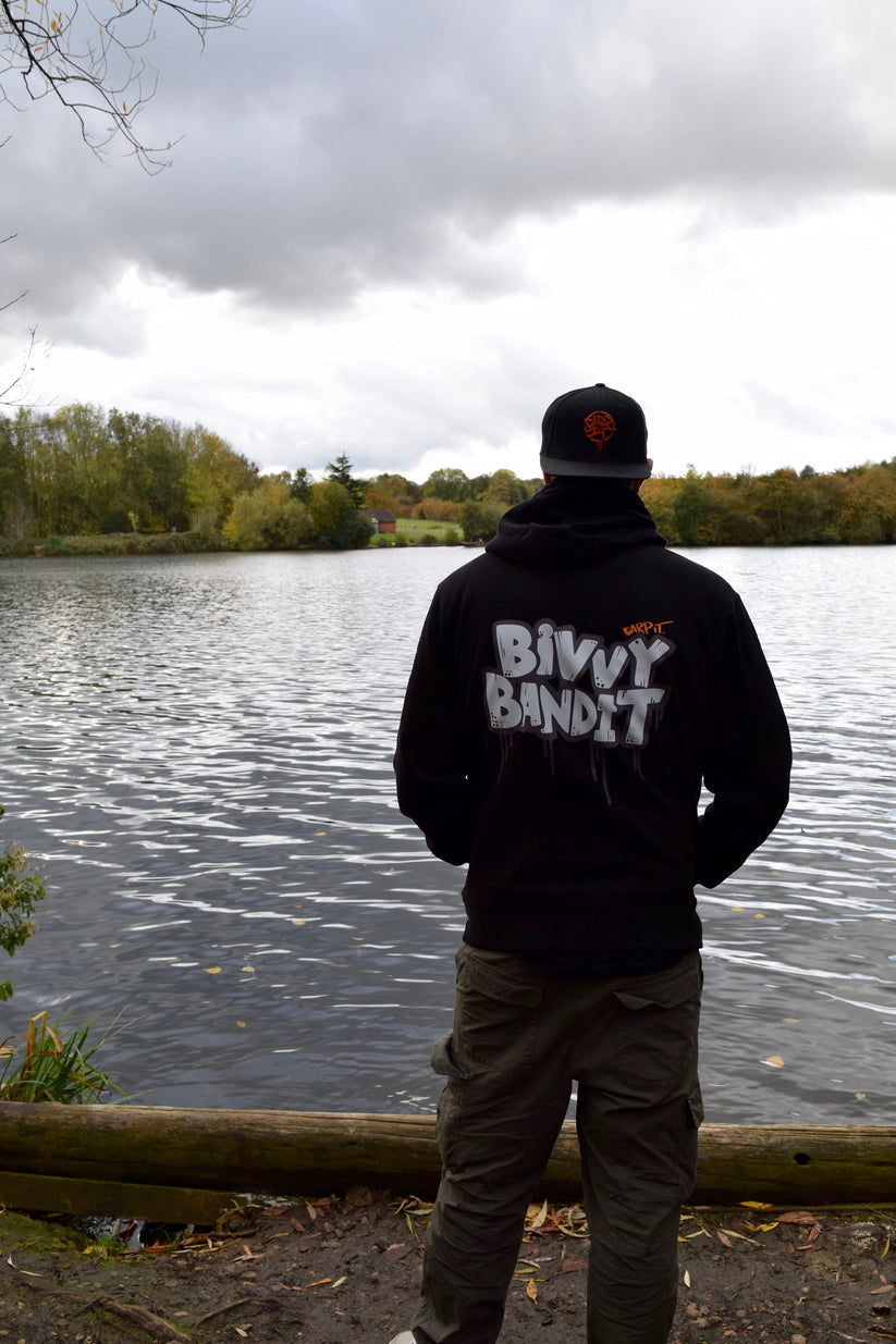 Carp It - Bivvy Bandit Hoodie Black