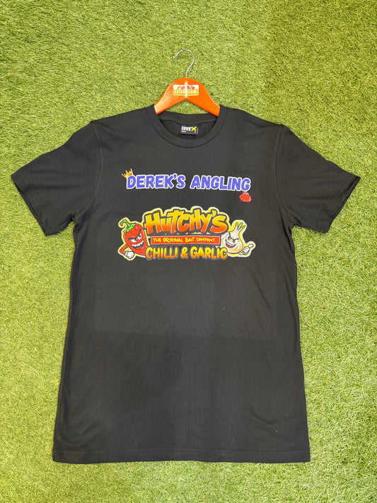Hutchy’s & Derek’s Angling Black T Shirt
