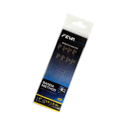 Feva - Banda Method Barbless Hair Rigs 4”