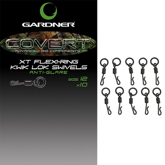 Gardner - Covert XT Flexi-Ring Kwik Lok Swivels