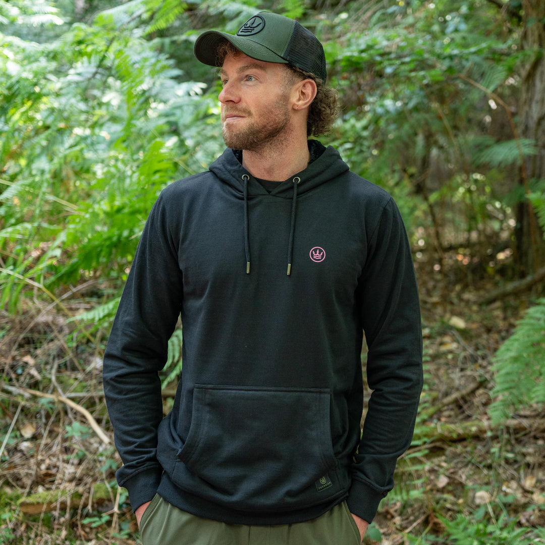 Terreign - The Koi Hoodie Black