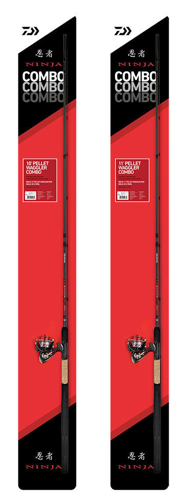 Daiwa -  Ninja 10’ Pellet Waggler Combo Rod