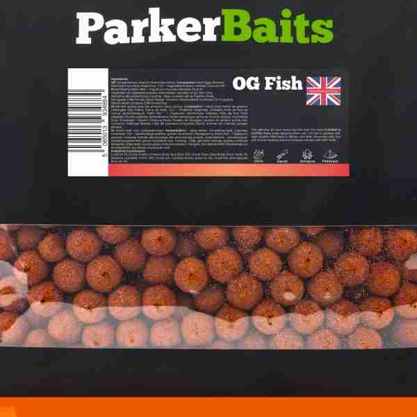 Parker Baits - OG Fish Shelf Life Boilies
