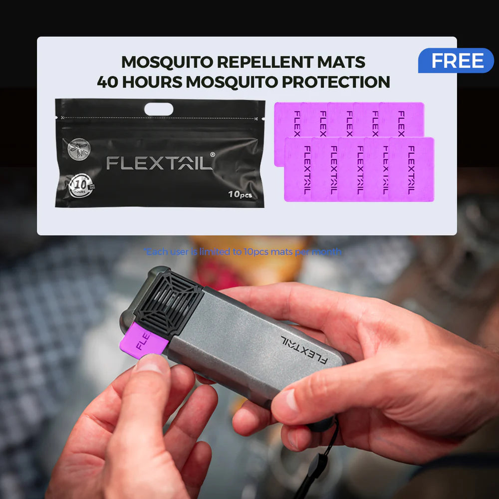 Flextail - MAX REPELLER S - 2-in-1 Portable & Rechargeable Mosquito Repellent