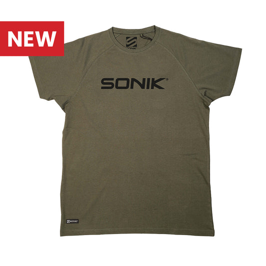 Sonik - GREEN RAGLAN TEE