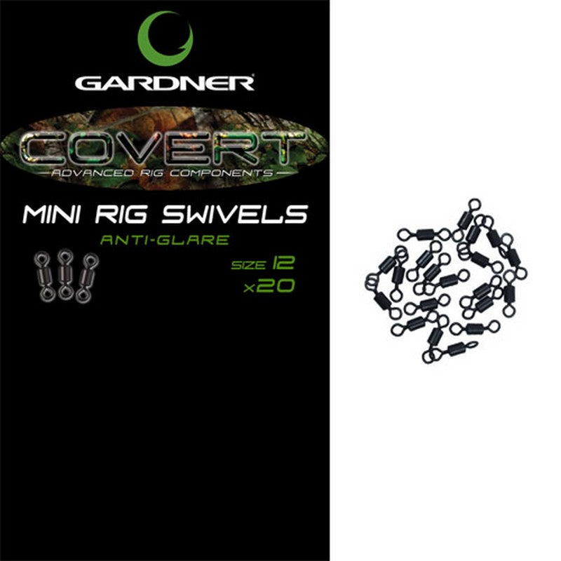 Gardner - Covert Mini Rig Swivels