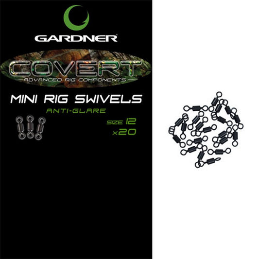 Gardner - Covert Mini Rig Swivels