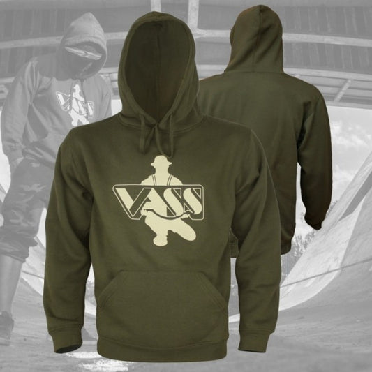 VASS - Classic Printed Khaki Edition Fishing Hoodie