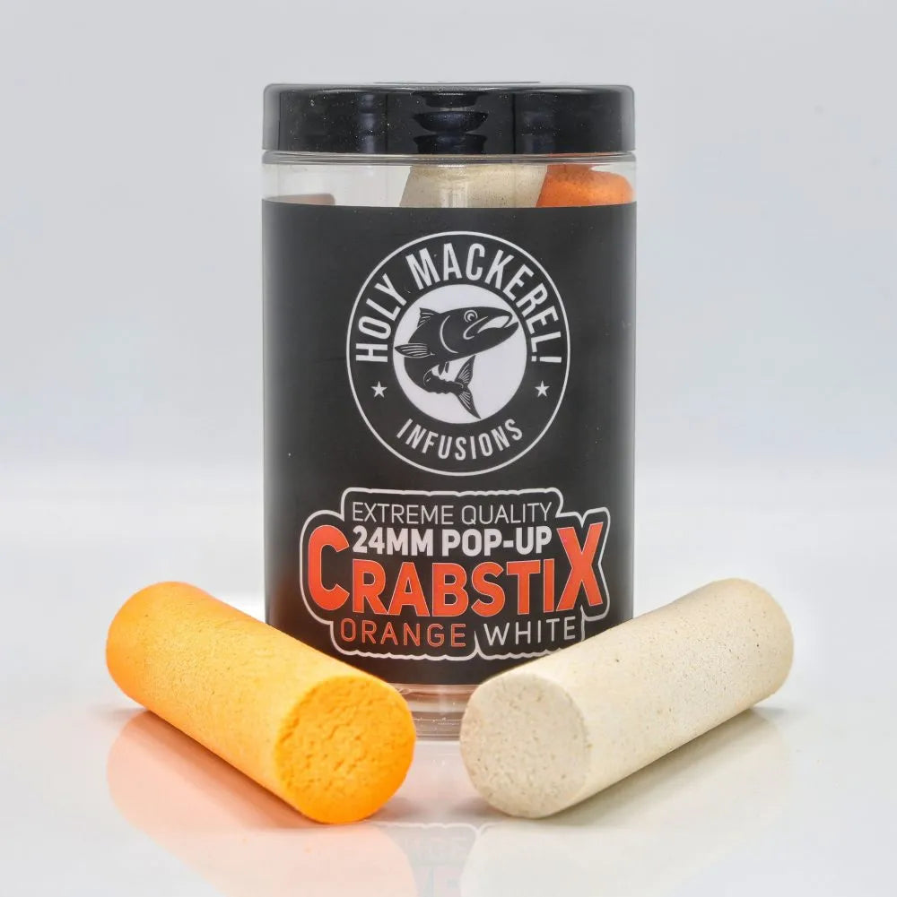 Holy Mackerel - eXtreme Infusions CrabstiX PopUp 20mm Orange/White