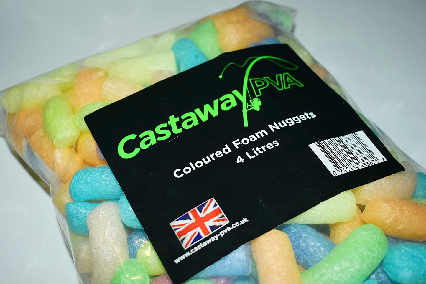 Castaway - PVA Coloured Nuggets 4L