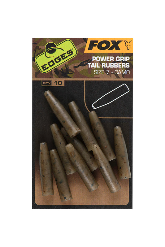 Fox - EDGES™ Camo Powergrip Tail Rubbers (Size 7)