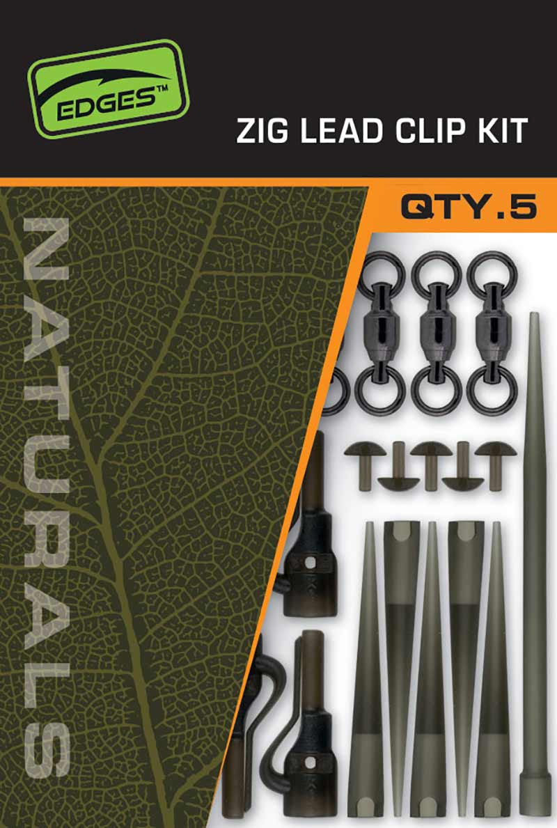 Fox - EDGES™ Naturals Zig Lead Clip Kit