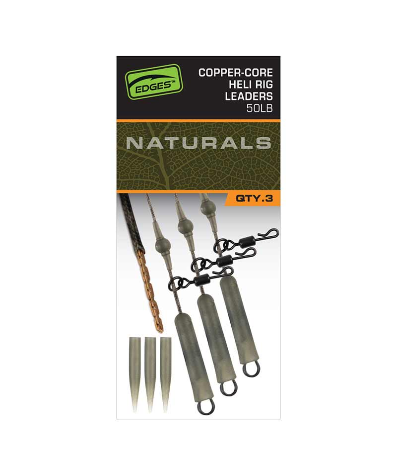 Fox - EDGES™ Naturals Copper Core Heli Leaders