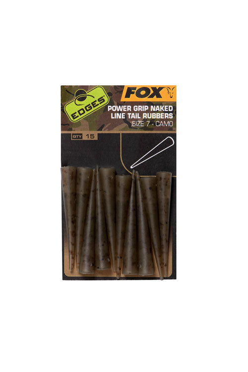 Fox - EDGES™ Camo Power Grip Naked Tail Rubber - size 7