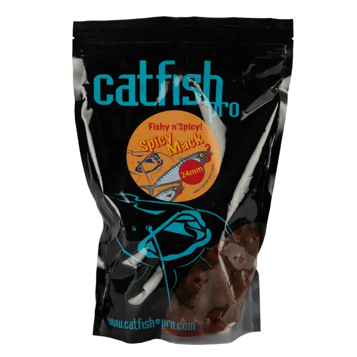 Catfish Pro - Spicy Mack 24mm Handy Pack Boilies