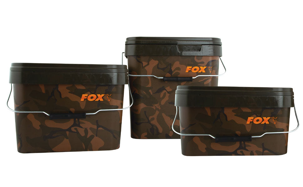 Fox - Camo Square Buckets