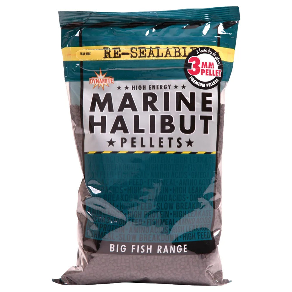 Dynamite - Marine Halibut Pellets 900g