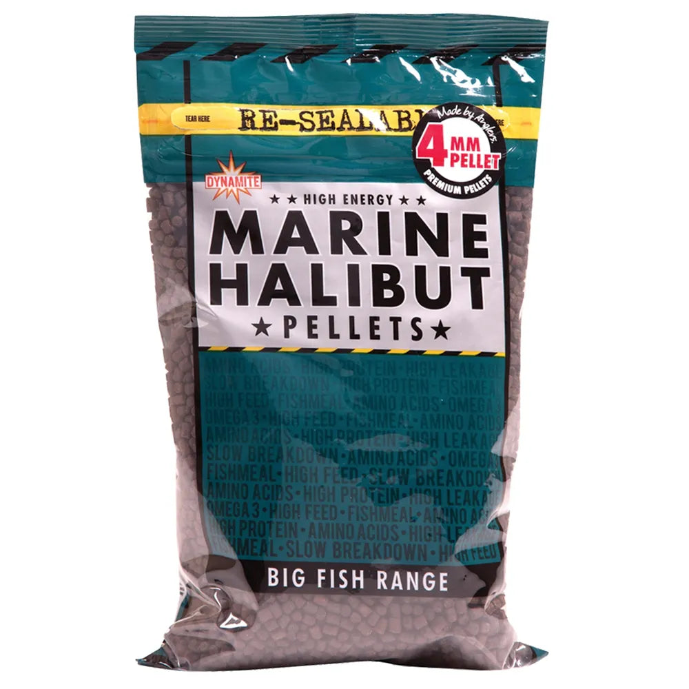 Dynamite - Marine Halibut Pellets 900g