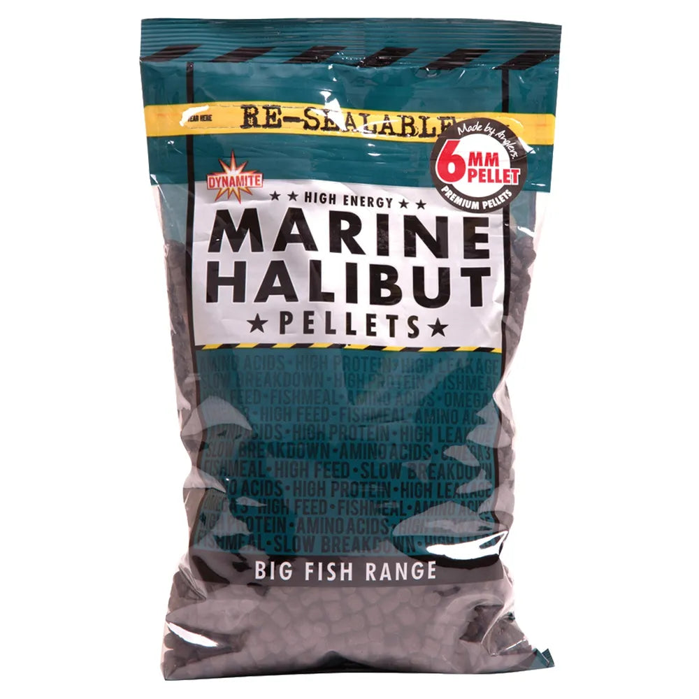 Dynamite - Marine Halibut Pellets 900g