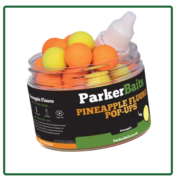 Parker Baits - Pineapple Pop Ups 15m Fluroro