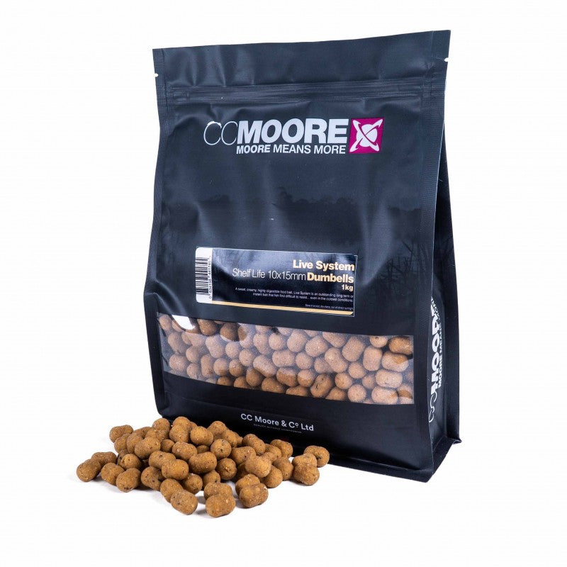 CCMOORE - 10x15mm dumbells 1kg