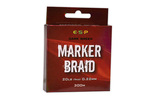 E.S.P - Marker Braid 20lb / 300m Dark Green