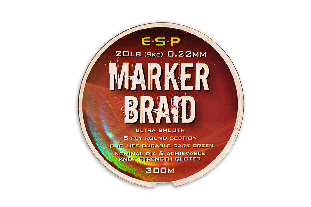 E.S.P - Marker Braid 20lb / 300m Dark Green