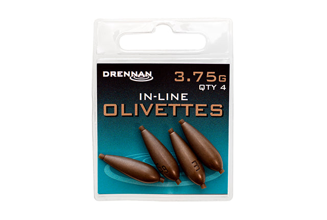 Drennan - in-line Olivettes 1.5g - 4.0g