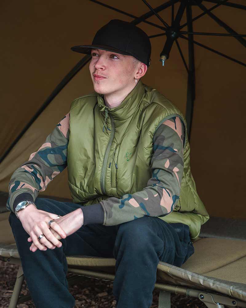 Fox - Olive Quilted 100 Gilet