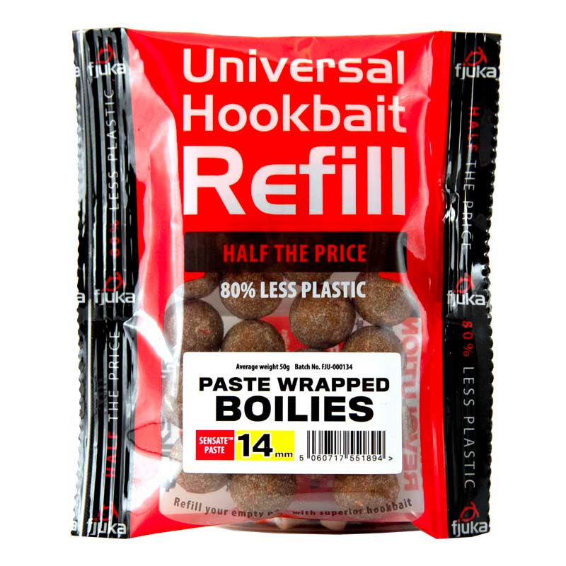 FJUKA - PASTE WRAPPED BOILIES 14mm