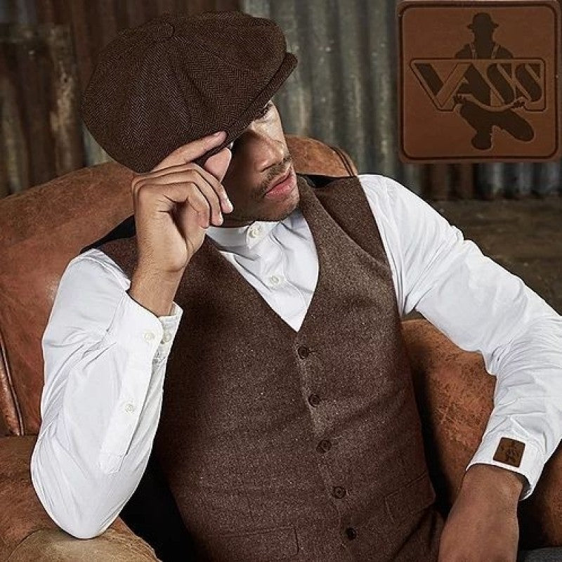 Vass - Peaky Vintage Cap Brown