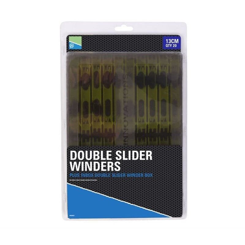 Preston - Double Slider Winders - 13cm In A Box