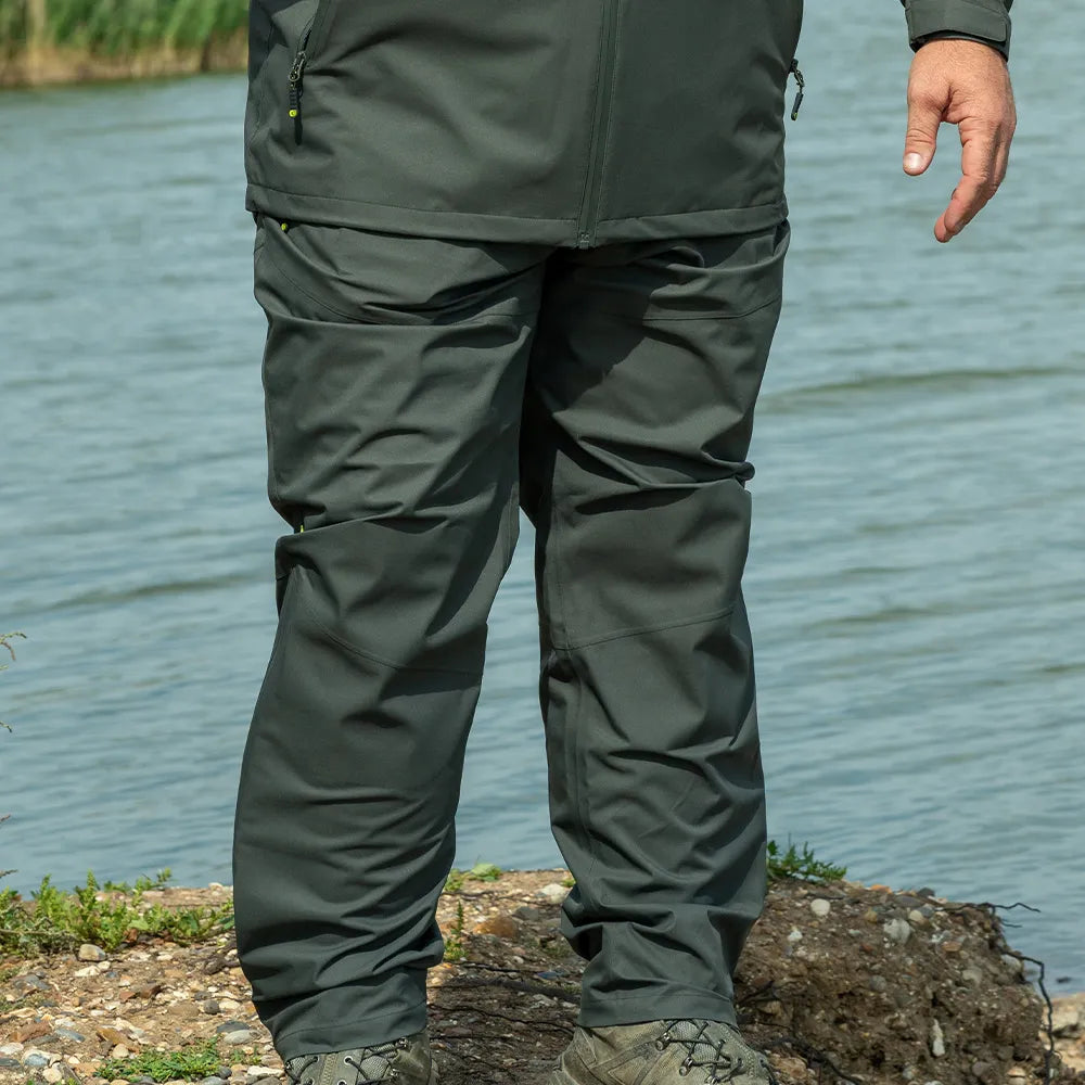 RidgeMonkey - APEarel ThermaPro Waterproof Shell Trousers - Green