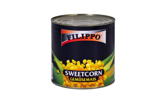 Korda - Filippo Tinned Sweetcorn 2.15kg