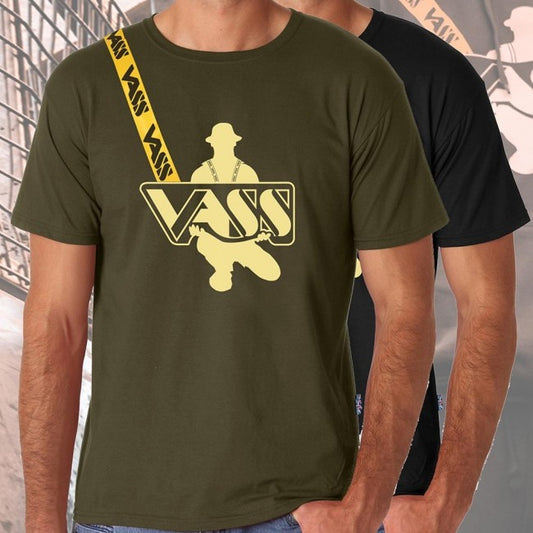 VASS - Printed Fishing T-shirt (with printed Vass Strap)