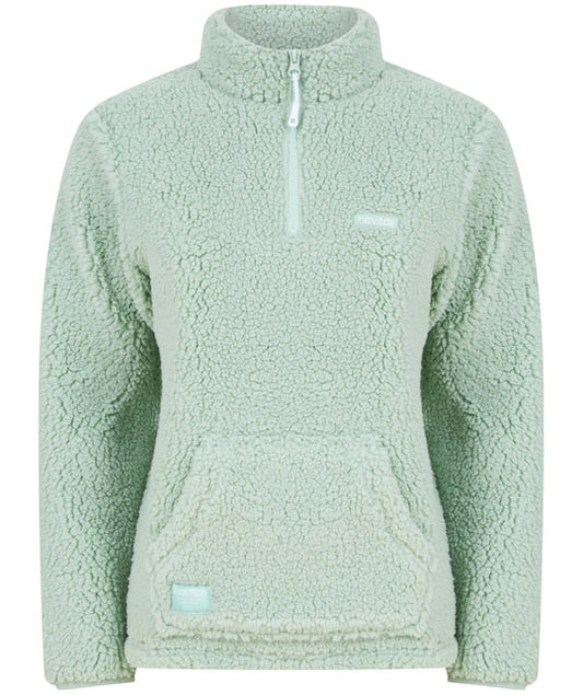 NAVITAS - Women's Sherpa Pullover Light Green